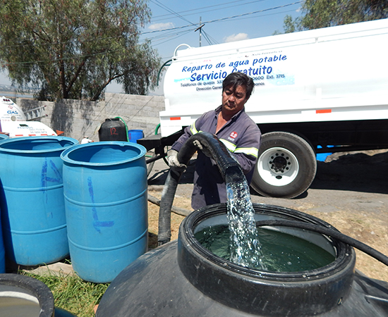 Rehabilitan pipa de agua potable y aumenta servicio en Tlaxco –