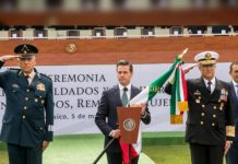 Soberanía nacional se defiende con la fuerza de la razón: Peña Nieto