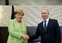Preparan encuentro entre Merkel y Putin