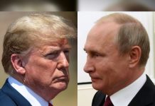 Llega Trump a Helsinki para reunirse con Putin en medio de protestas
