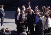 Arriba López Obrador a Palacio Legislativo de San Lázaro